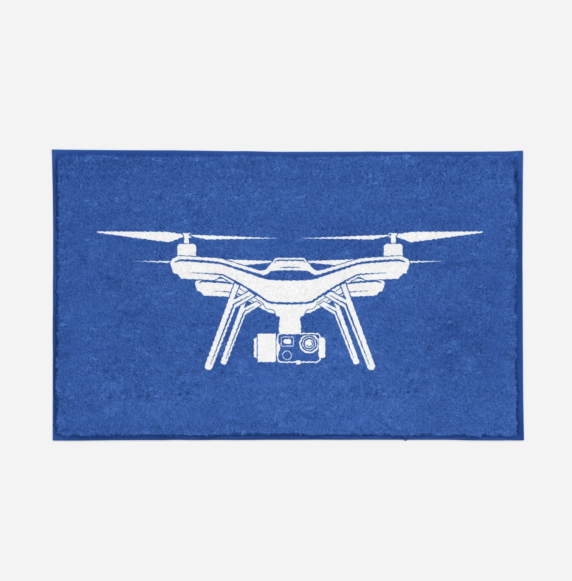 Drone Silhouette Designed Door Mats