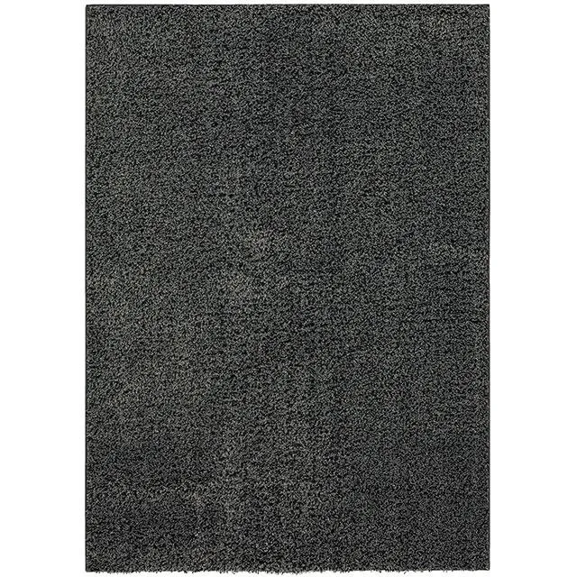 DUFUR 5' X 7' Area Rug, Dark Gray neutral everyday carpet