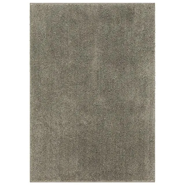 DUFUR 8' X 10' Area Rug, Warm Gray neutral everyday carpet