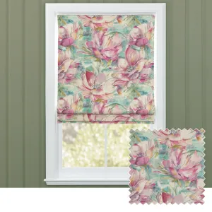 Dusky Blooms Printed Cotton Made to Measure Roman Blinds Sweetpea modern fashion rug  