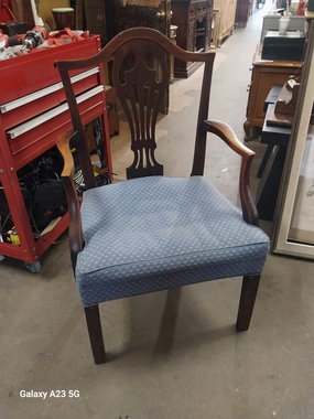 EARLY GEORGIAN STYLE ARM CHAIR artistic wall mural