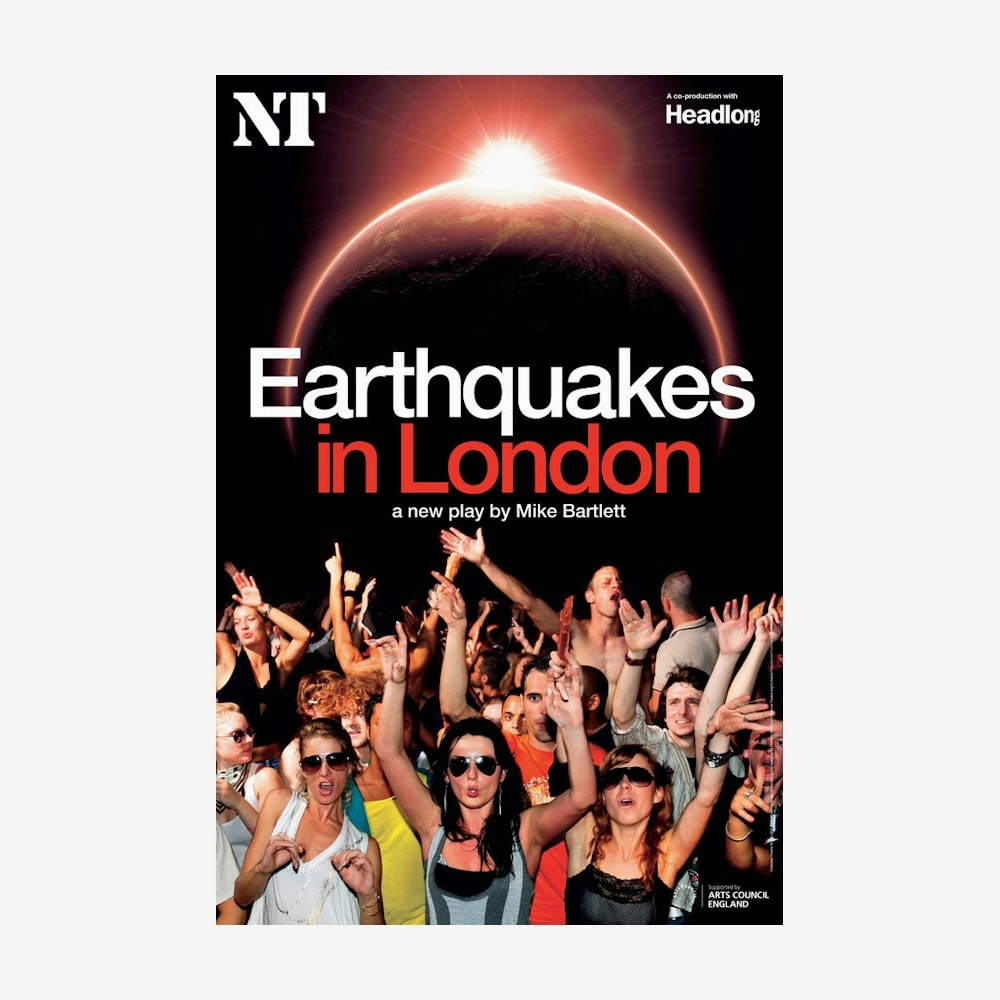Earthquakes in London 2010 Print star pattern wallpaper