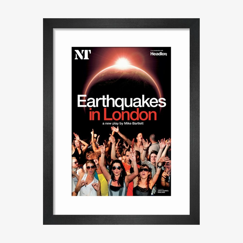 Earthquakes in London 2010 Print