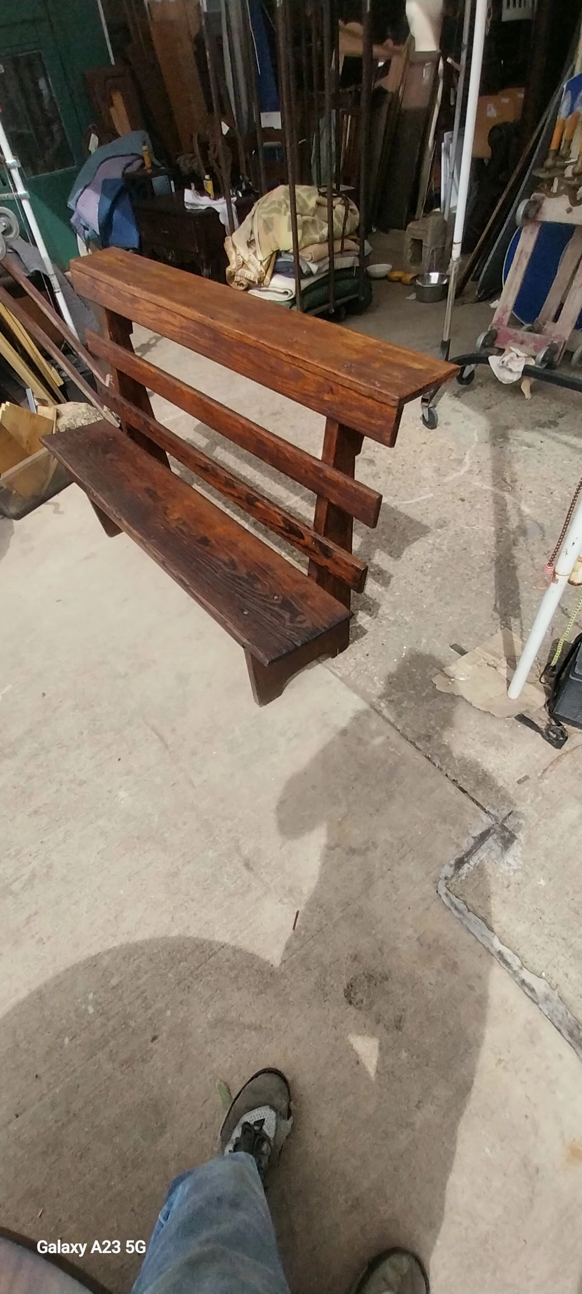 EAST TEXAS PINE RAILROAD BENCH