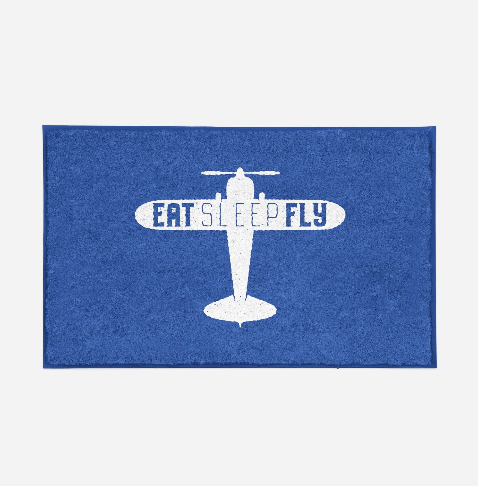 Eat Sleep Fly & Propeller Designed Door Mats