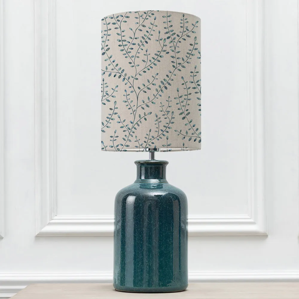 Eden Anna & Elspeth Complete Table Lamp Aqua/Ocean