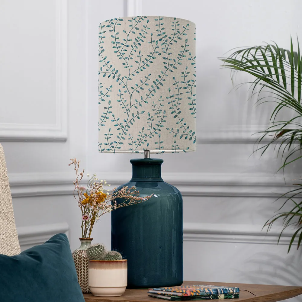 Eden Anna & Elspeth Complete Table Lamp Aqua/Ocean modern fashion rug  