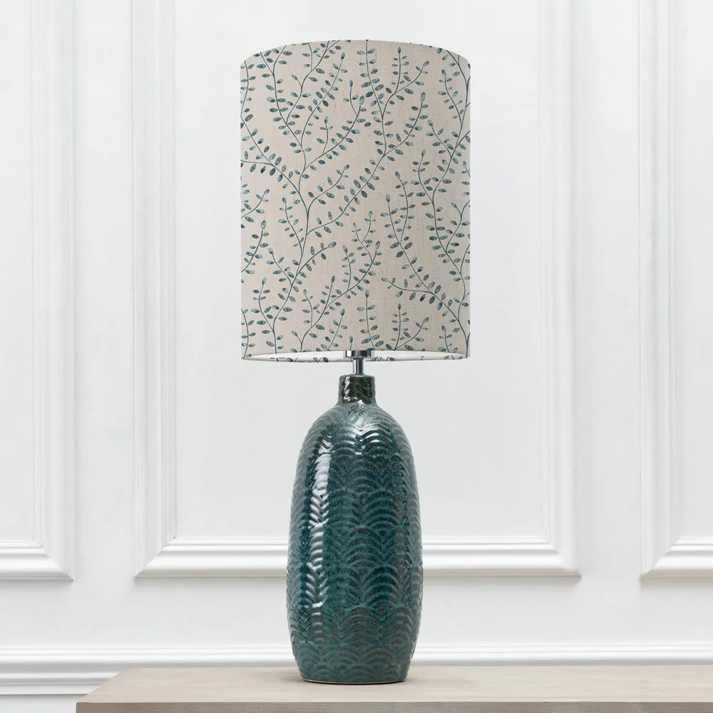 Eden Anna & Jadis Complete Table Lamp Aqua/Ocean