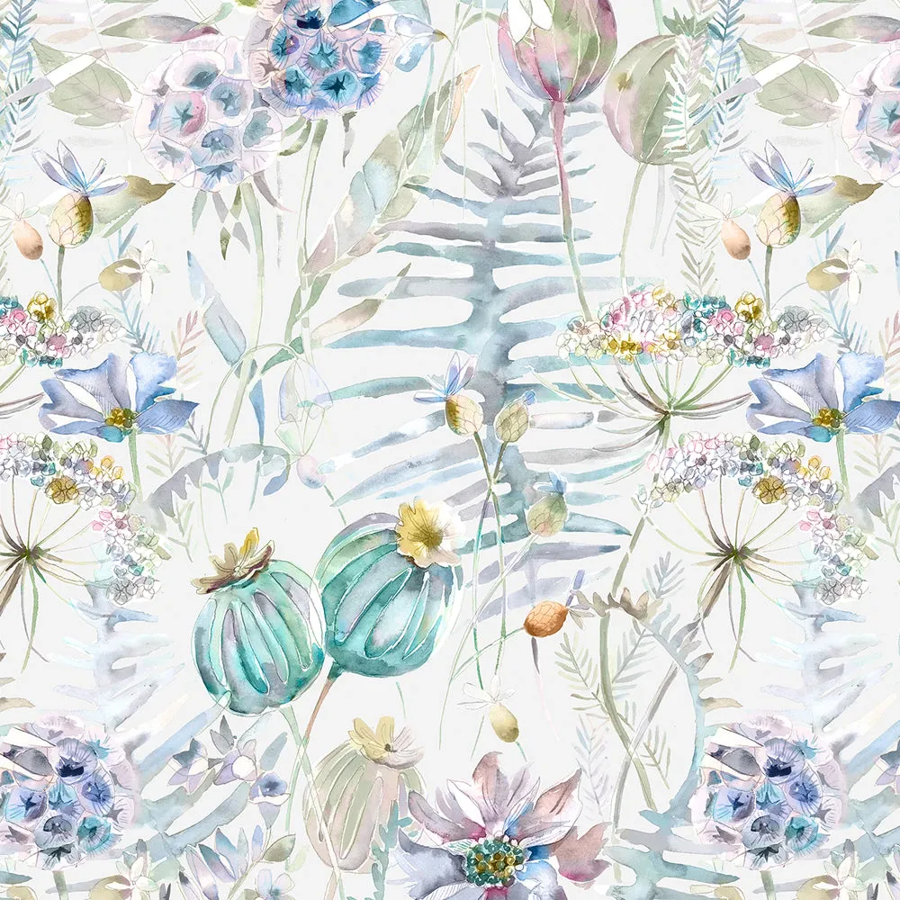 Edenmuir Printed Cotton Made to Measure Roman Blinds Capri