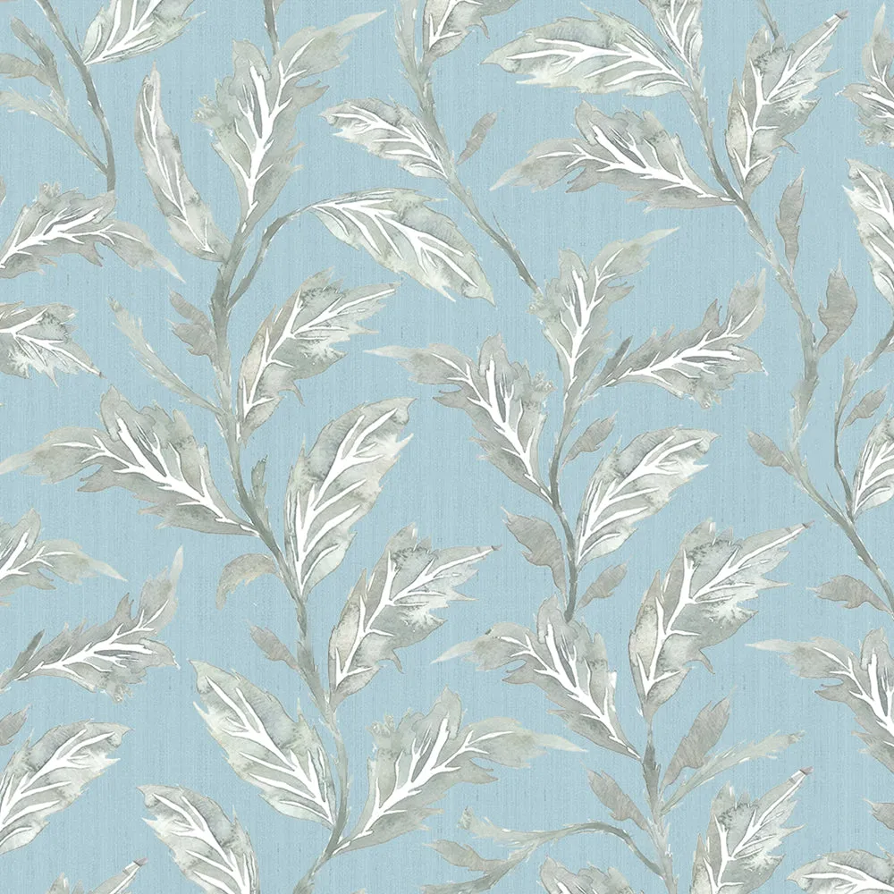 Eildon Printed Cotton Made to Measure Roman Blinds Bluebell