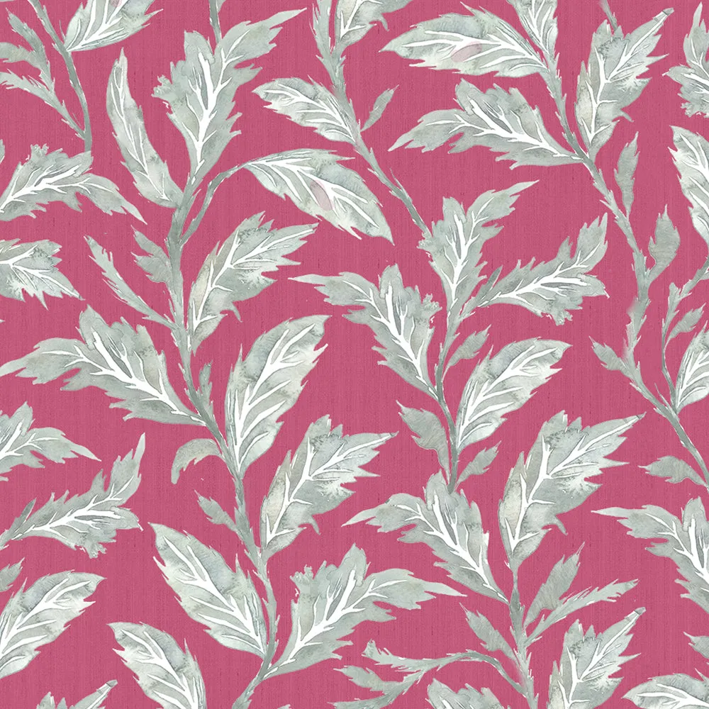 Eildon Printed Cotton Made to Measure Roman Blinds Fuchsia