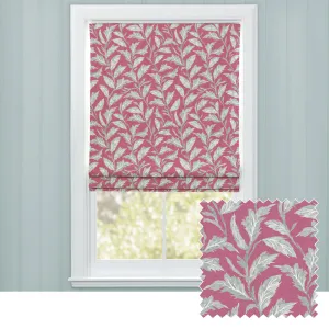 Eildon Printed Cotton Made to Measure Roman Blinds Fuchsia chic floor carpet  