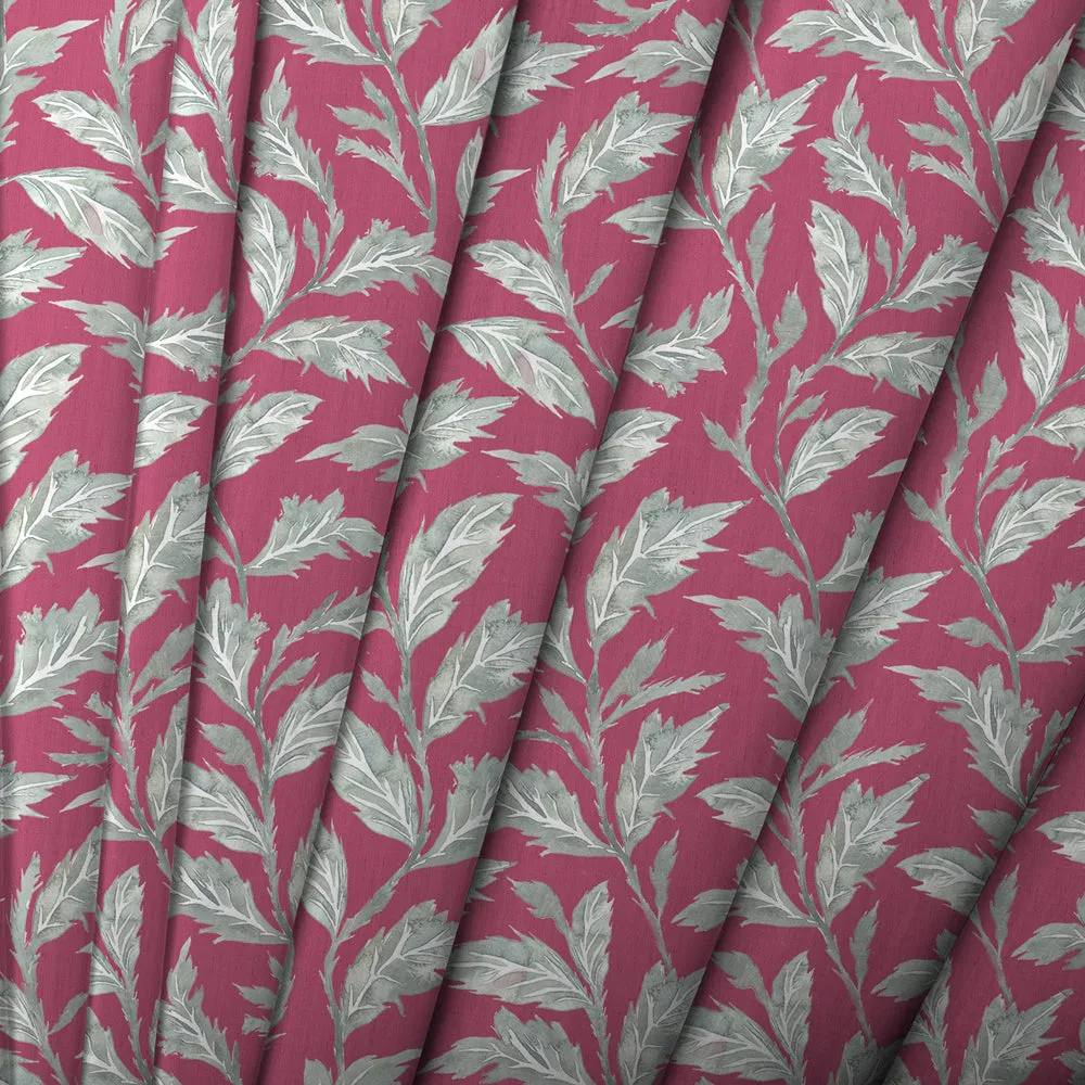 Eildon Printed Cotton Made to Measure Roman Blinds Fuchsia