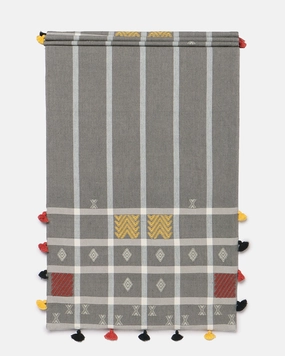 Ekiya Extra Weft Cotton Table Runner ceramic table ornament