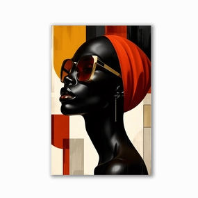 Elegance in Black by Adrian Vieriu framed mural artwork