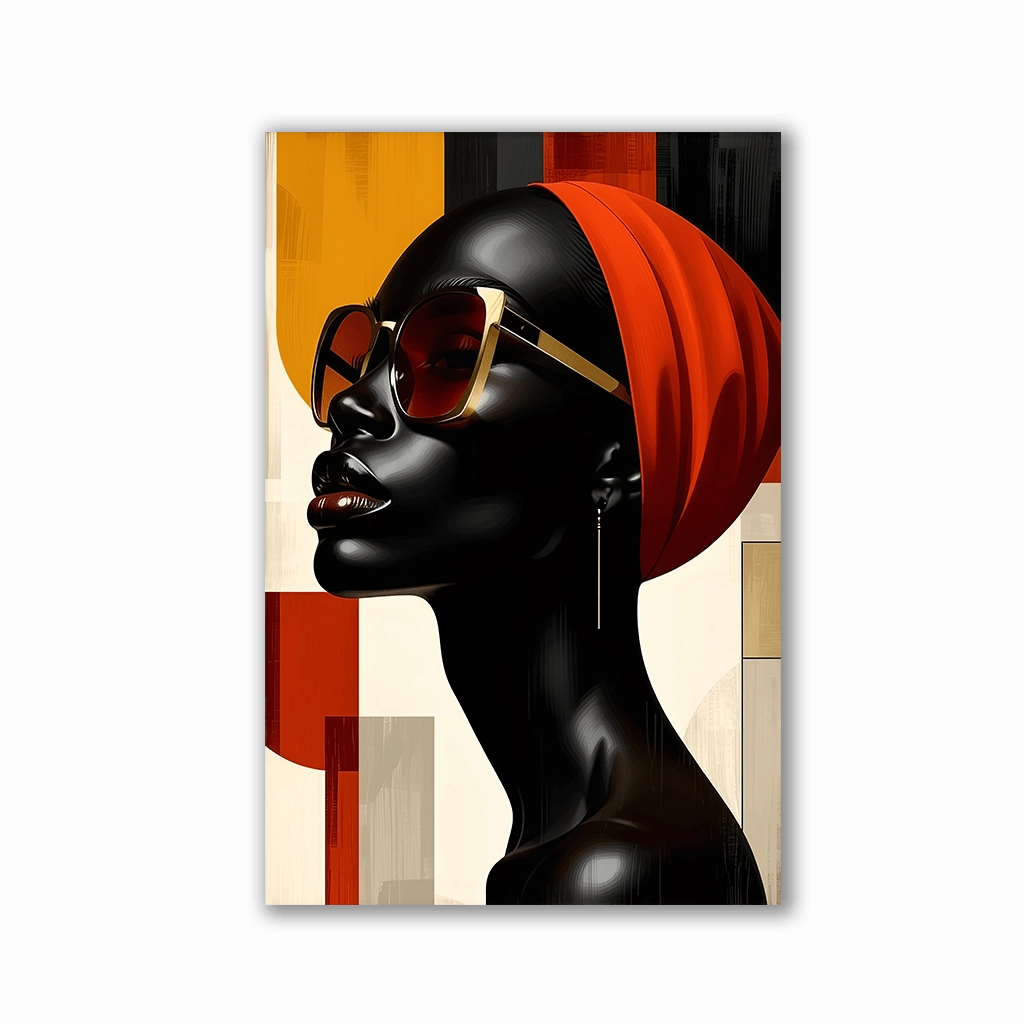 Elegance in Black by Adrian Vieriu framed mural artwork