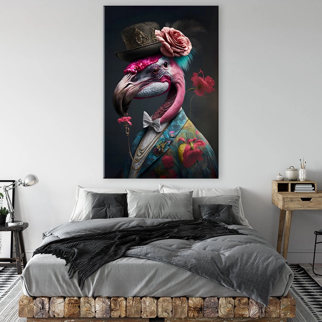 Elegant Flamingo by Juliano de Araujo