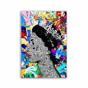 ELISABETH by RS Artist framed mural artwork