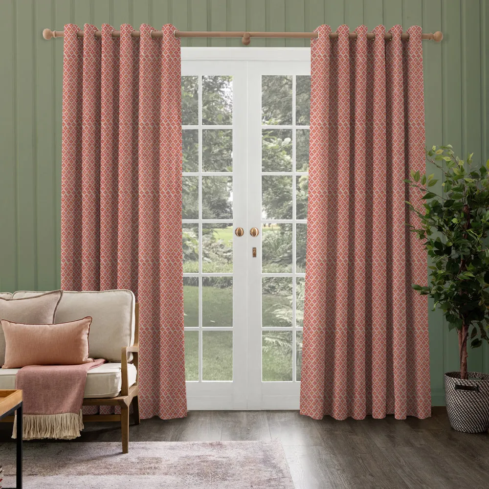 Elmore Woven Jacquard Made to Measure Curtains Heritage