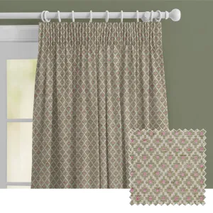 Elmore Woven Jacquard Made to Measure Curtains Verde chic floor carpet  