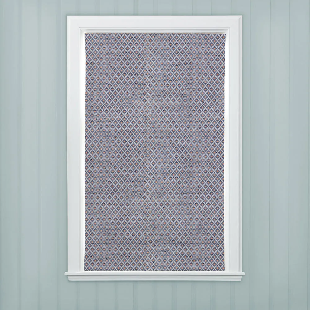 Elmore Woven Jacquard Made to Measure Roman Blinds Cornflower