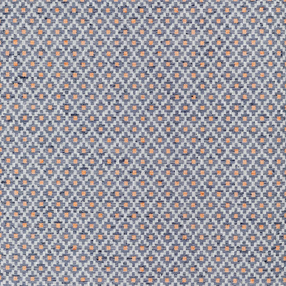 Elmore Woven Jacquard Made to Measure Roman Blinds Cornflower