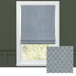 Elmore Woven Jacquard Made to Measure Roman Blinds Dawn chic floor carpet  