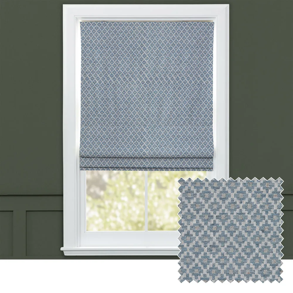 Elmore Woven Jacquard Made to Measure Roman Blinds Dawn chic floor carpet  