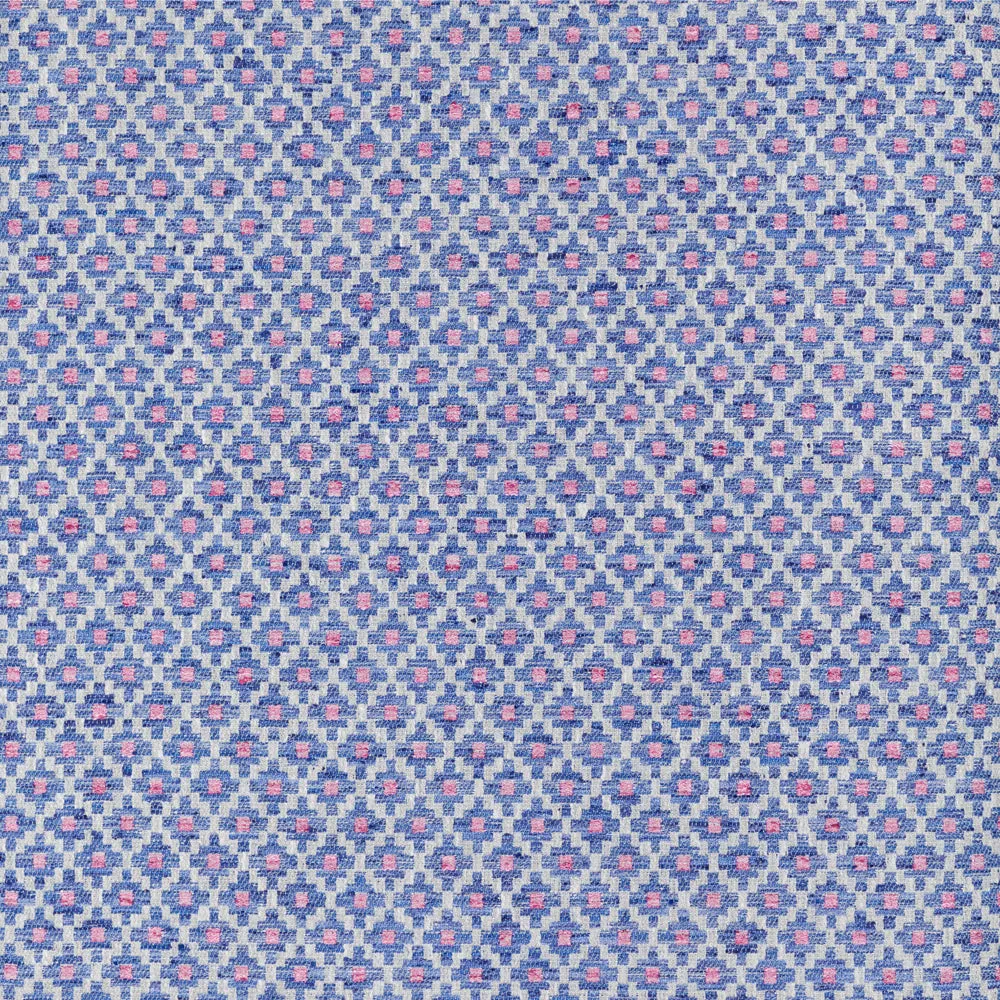 Elmore Woven Jacquard Made to Measure Roman Blinds Indigo