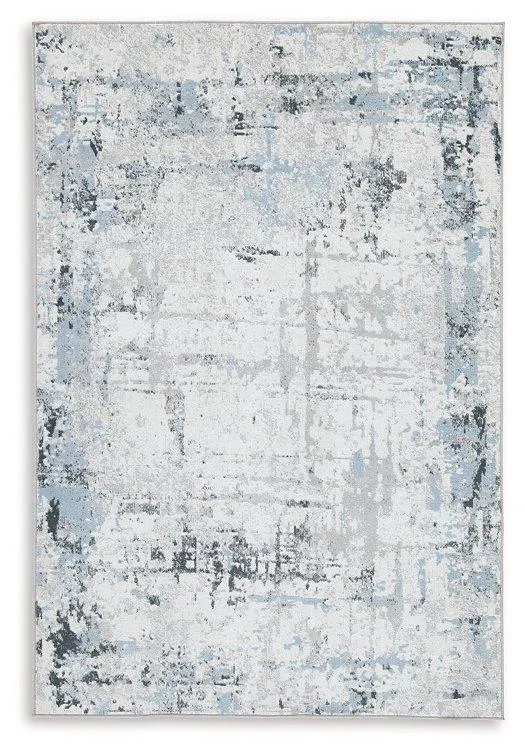 Emertonly 5' x 7' Washable Rug neutral everyday carpet