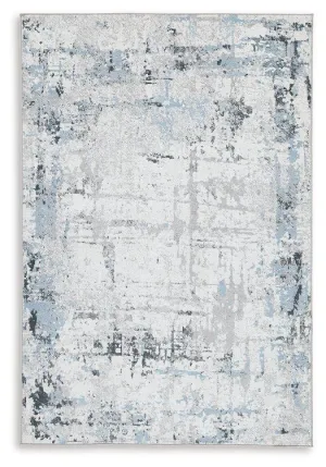 Emertonly 5' x 7' Washable Rug neutral everyday carpet