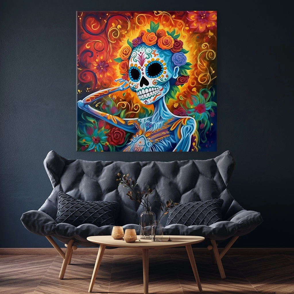 Enchanting Sugarskull Lady by Natale Palazzo 