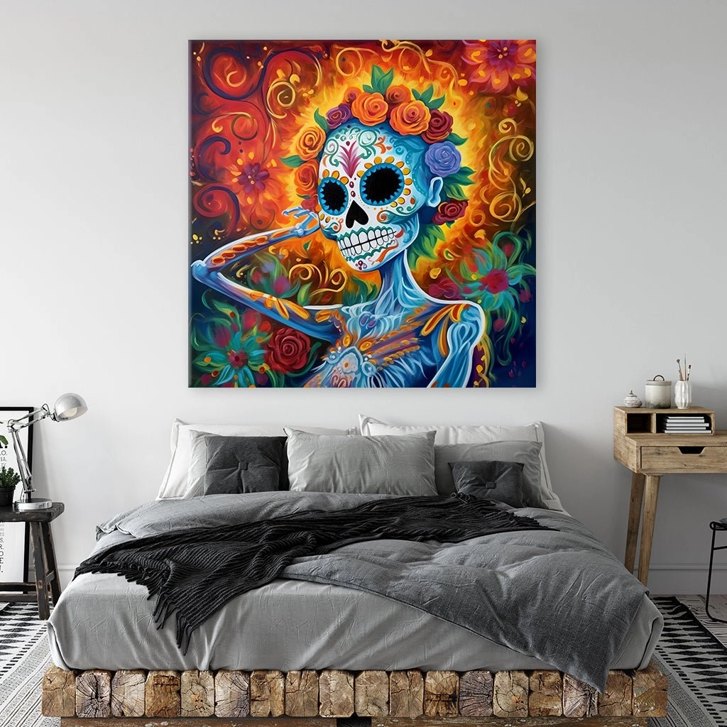 Enchanting Sugarskull Lady by Natale Palazzo 