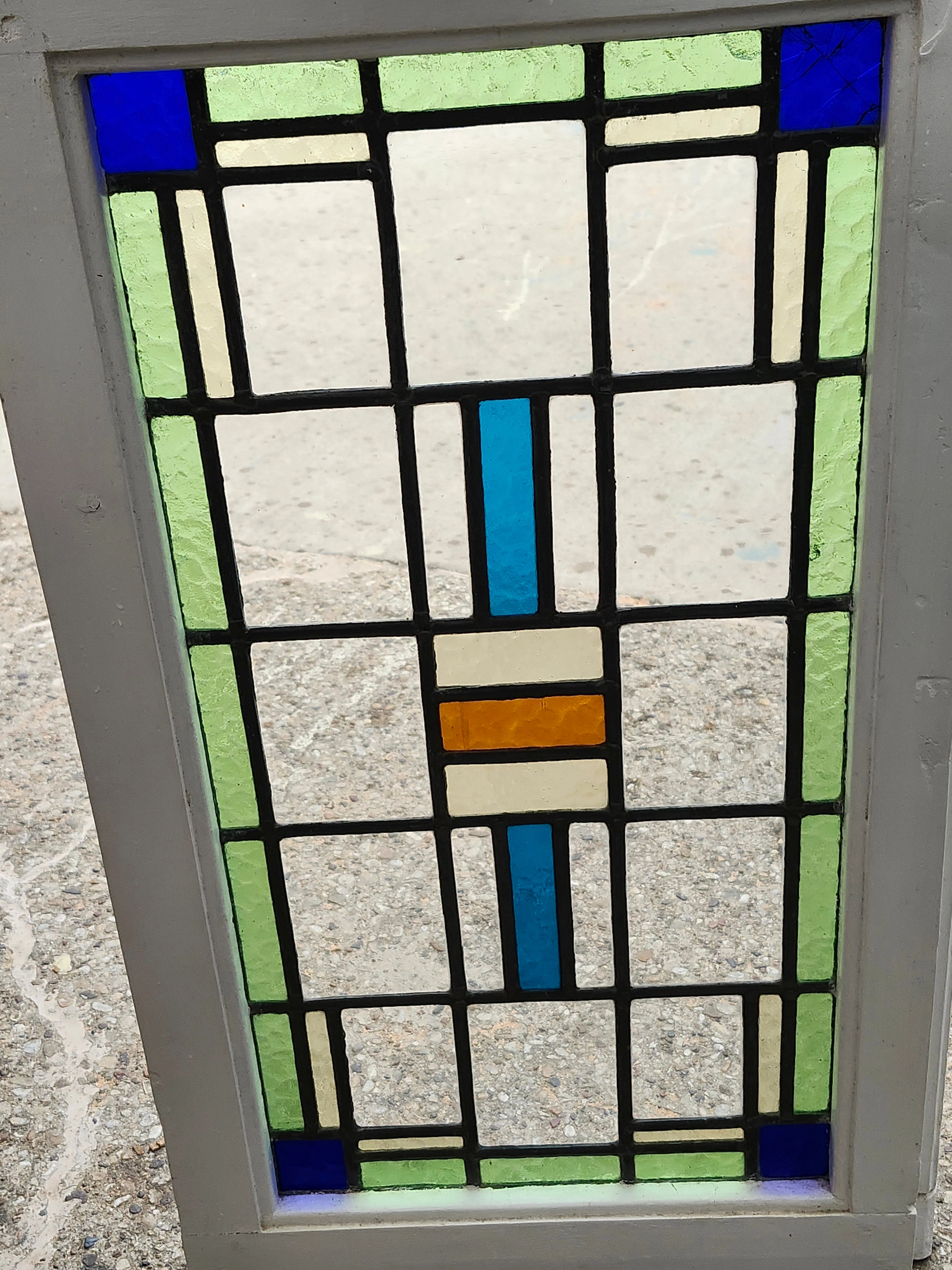 ENGLISH STAINED  GLASS WINDOW artistic wall mural