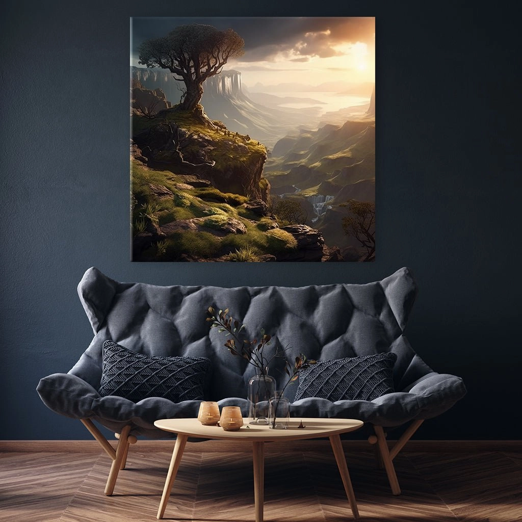 Epic Landscape by Henrivaux 