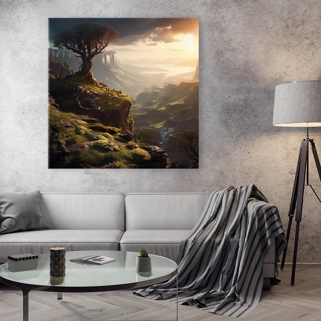 Epic Landscape by Henrivaux 
