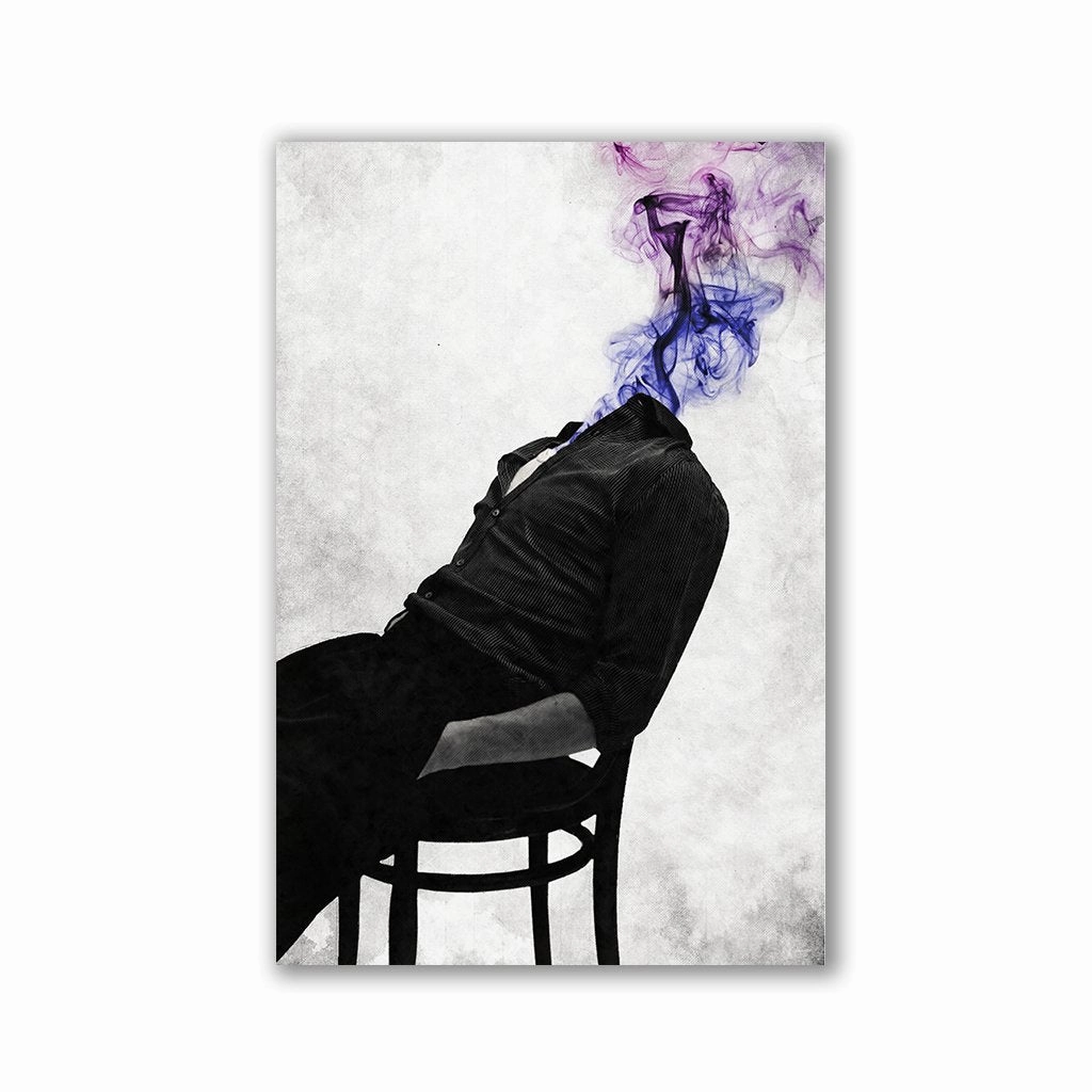 Escapism by Mr. Underdott framed mural artwork