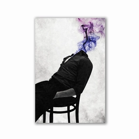 Escapism by Mr. Underdott framed mural artwork