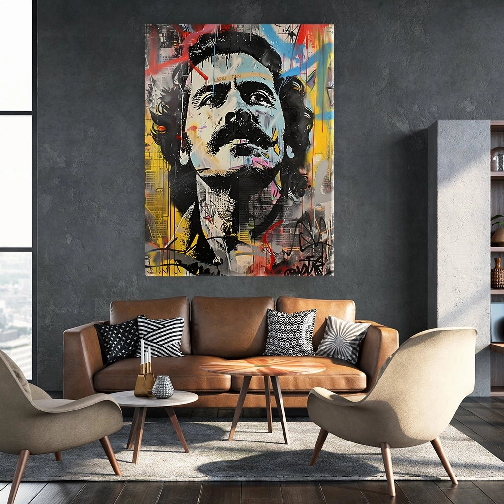 Escobar x Banksy by Daniel Decker