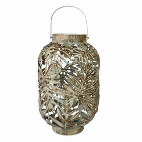 Extra Large Leaf Lantern decorative home ornament