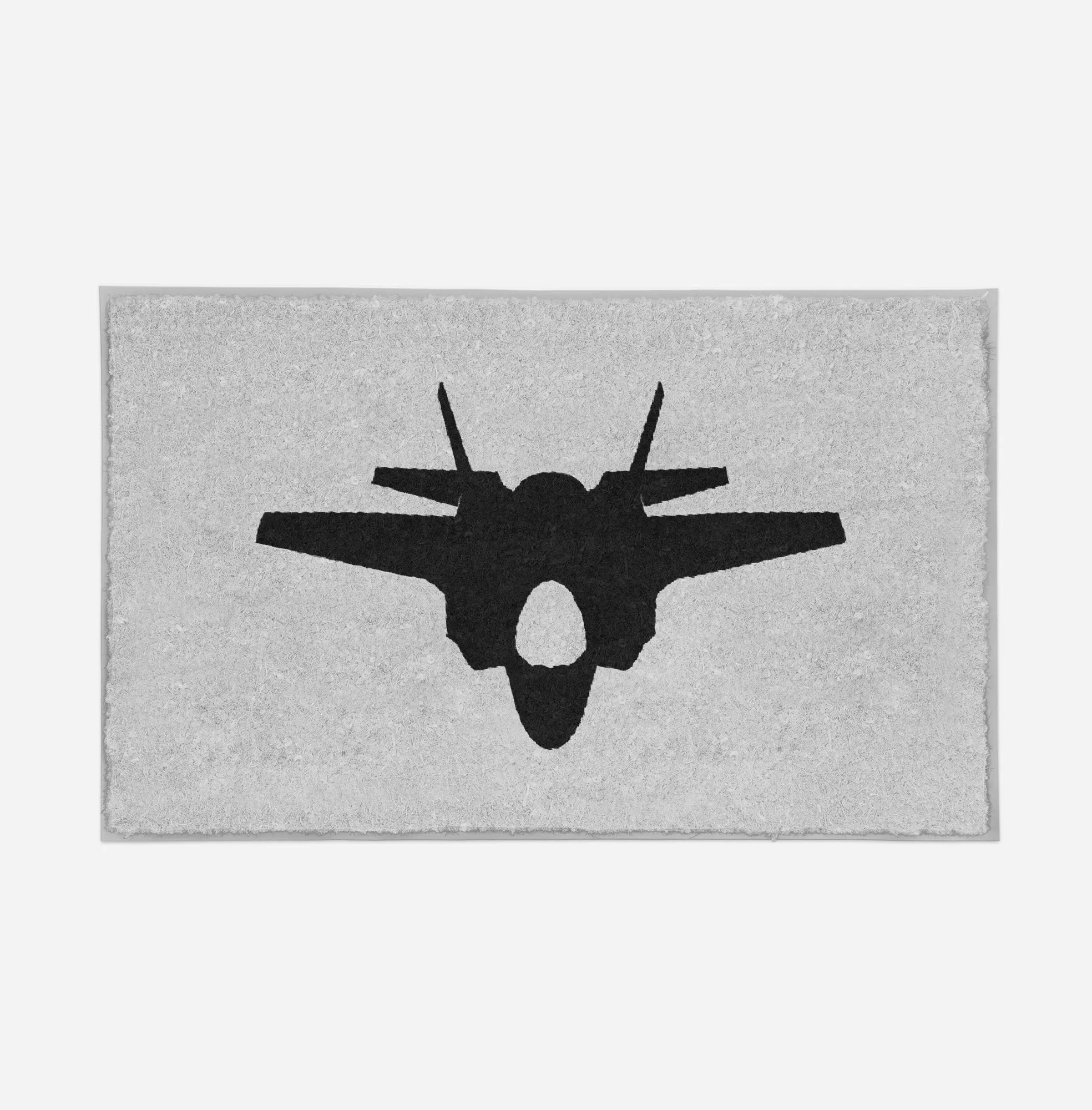 F-35 Lightning II Silhouette Designed Door Mats