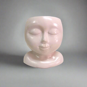 Face up pot decorative home ornament