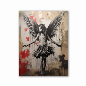 Fairy No. 1 by Daniel Decker framed mural artwork