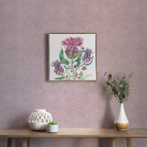 Fairytale Bristles Framed Canvas Stone chic floor carpet  
