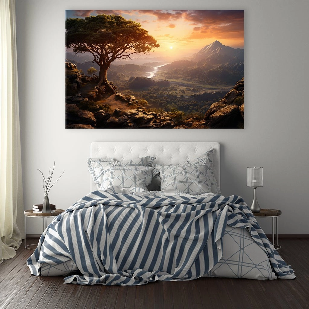 Fantasy Landscape by Henrivaux 