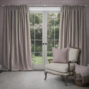 Farley Woven Chenille Pencil Pleat Curtains Truffle modern fashion rug  