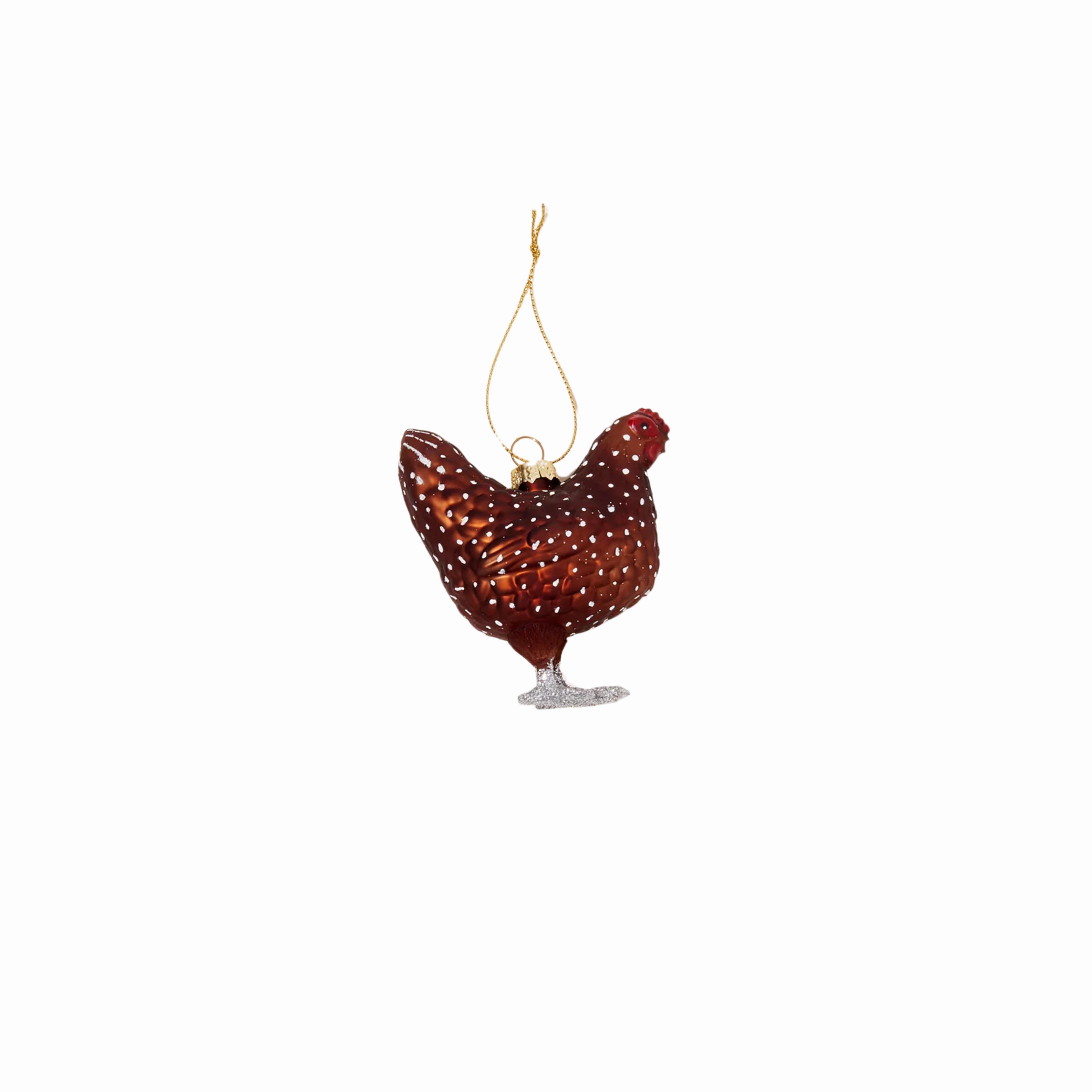 Farmhouse Hen Ornament