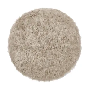 Farmo Round Rug 1000 Gray neutral everyday carpet
