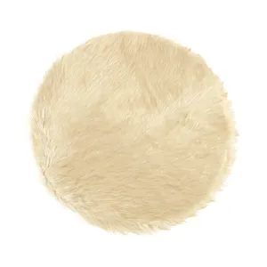 Farmo Rug 3 Round 1000 Light Beige neutral everyday carpet