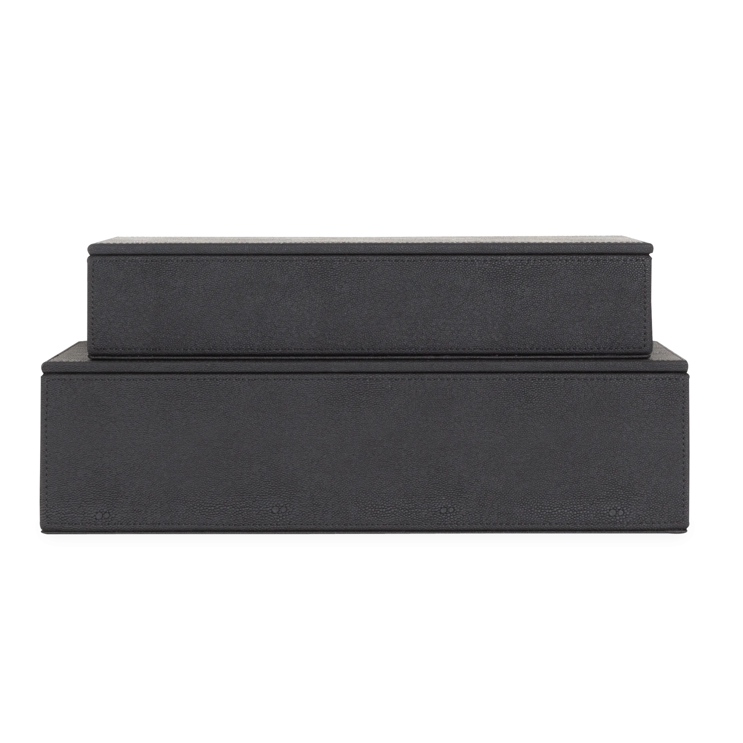 Faux Shagreen Box creative interior decor